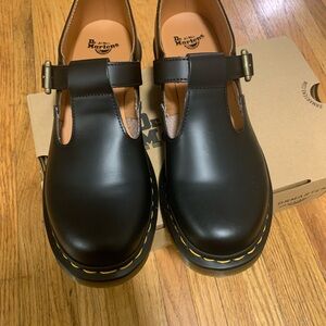 Dr. Martens Black Leather T-Bar Mary Jane’s